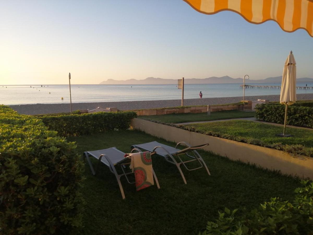 Apt Playa De Muro Ca N Ines - 1ª Linea De Playa Apartment Port de Alcudia  Luaran gambar