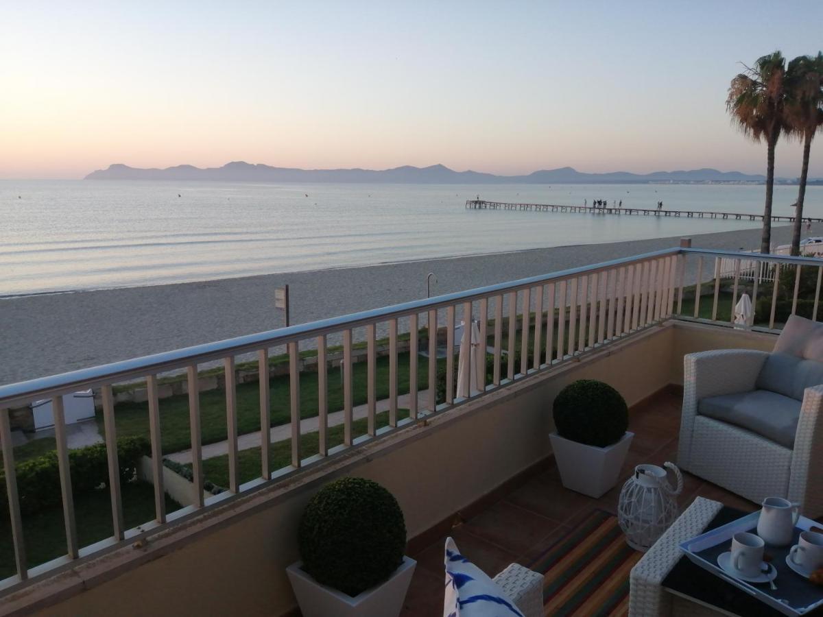 Apt Playa De Muro Ca N Ines - 1ª Linea De Playa Apartment Port de Alcudia  Luaran gambar